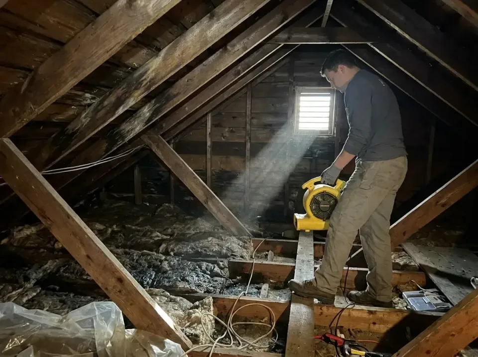 attic-water-damage-drying-proc-007 — frequently asked questions, Emergency Water Extraction & 24/7 Flood Response in Ladson,…